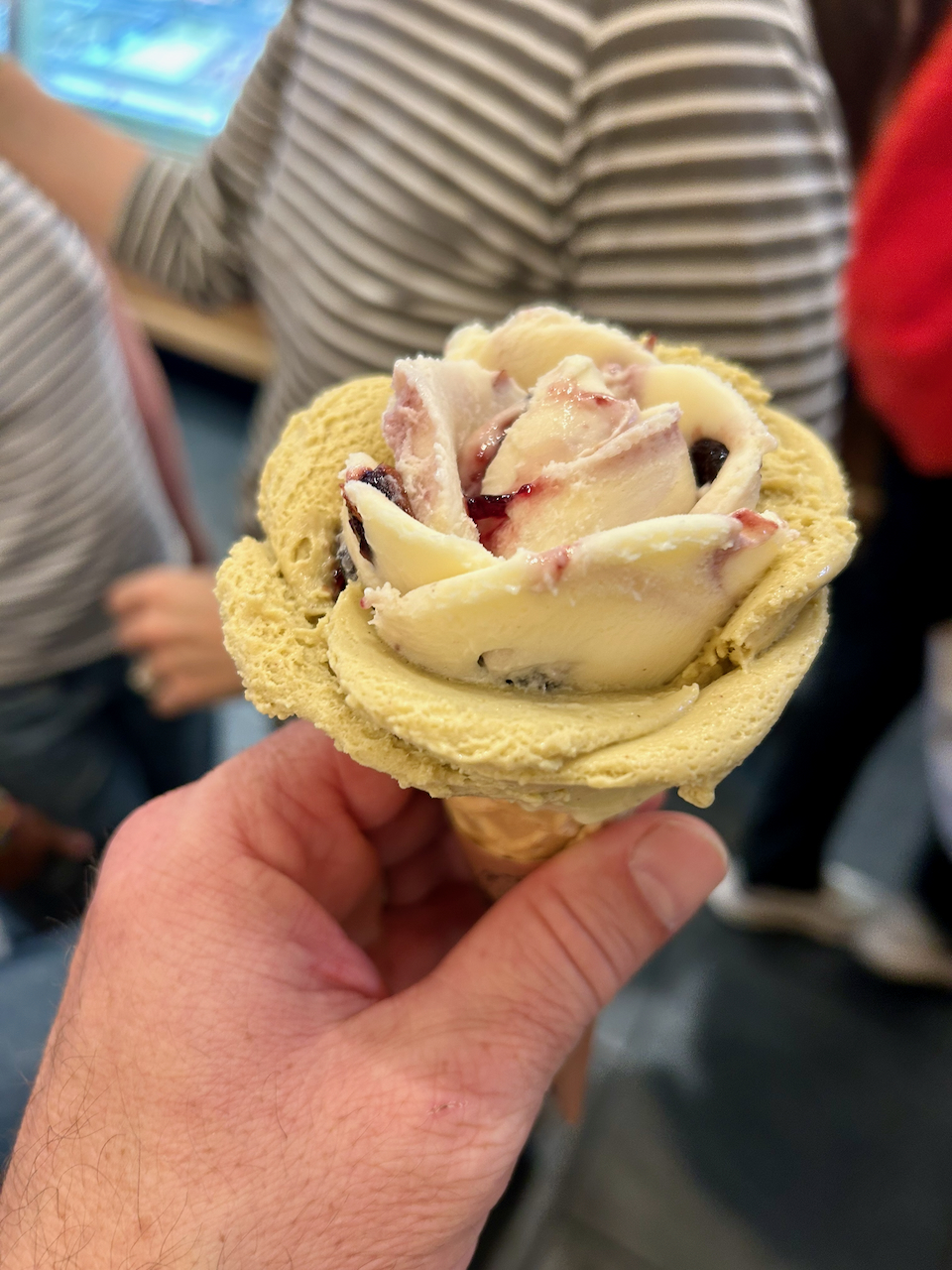 London, Dinner and a show, Ice-cream!