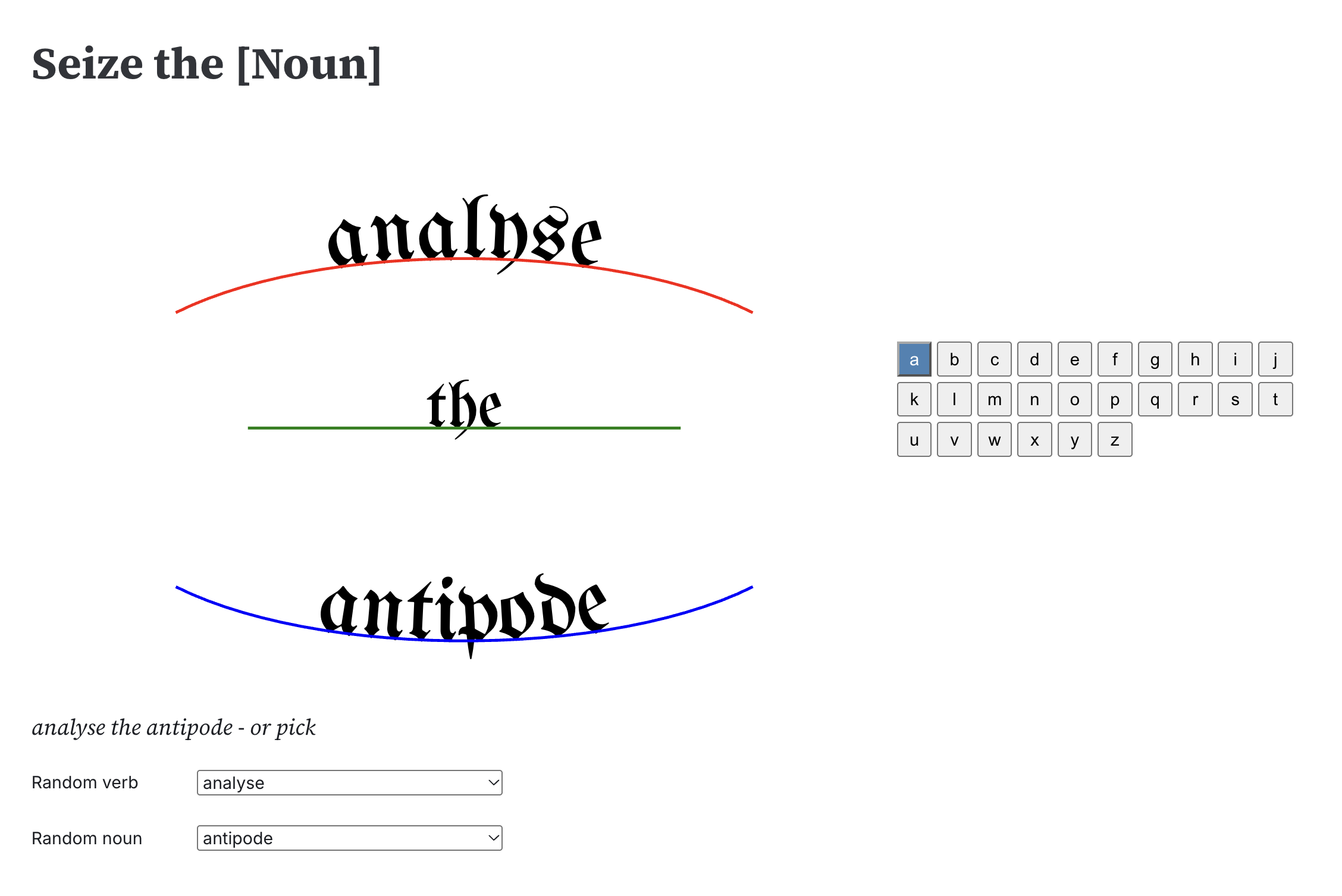 Seize the noun! – Observable notebook